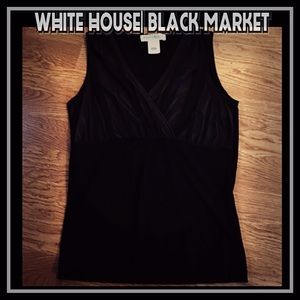 🖤White House Black Market Sleeveless Top 🖤 CUTE!